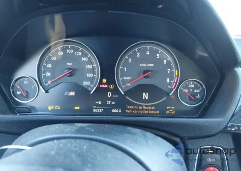 2017 BMW M3 z USA, uszkodzony, nr VIN WBS8M9C54H5G42427